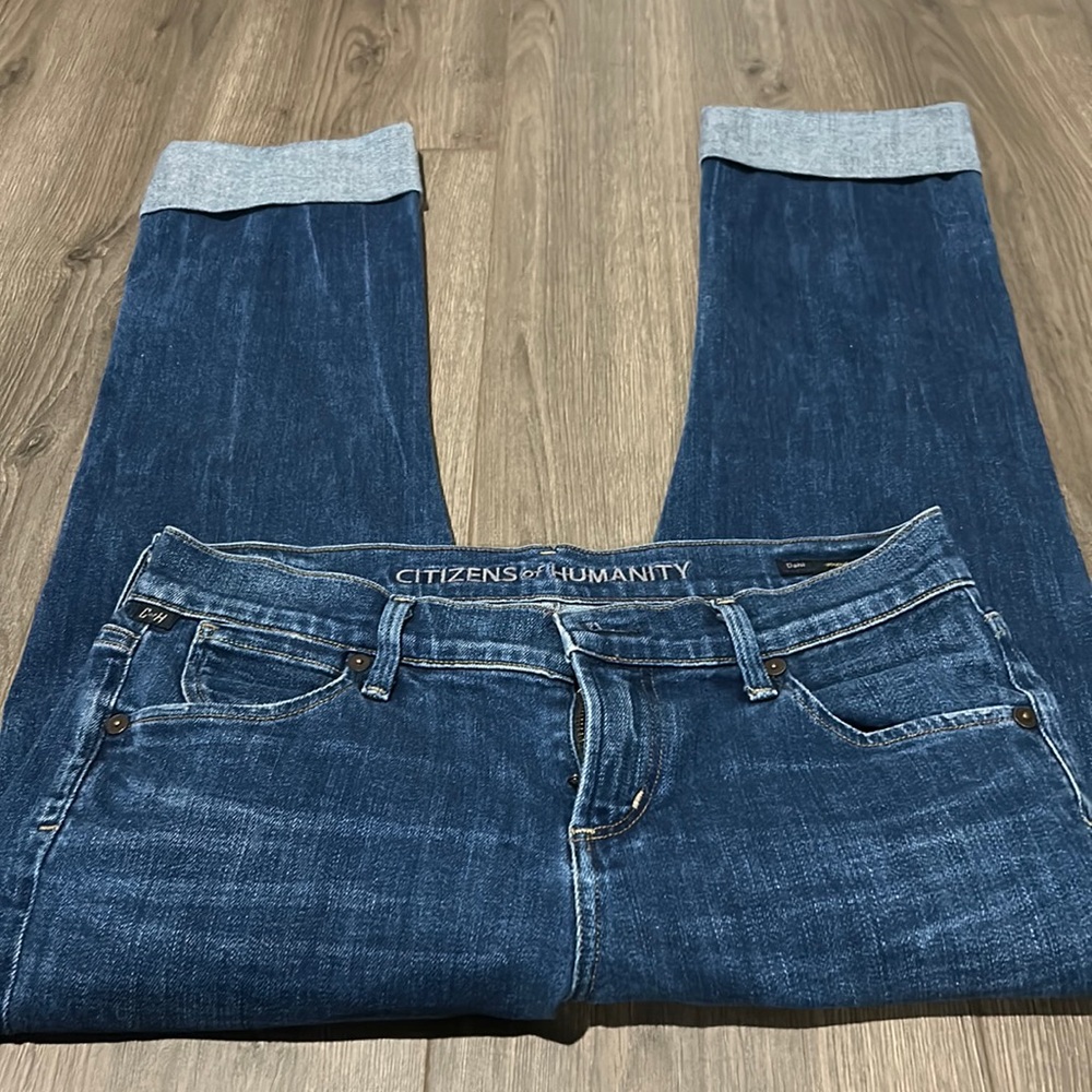 Citizens of Humanity dani cropped straight leg